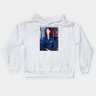 Amedeo Modigliani - Portrait of Jean Cocteau Kids Hoodie